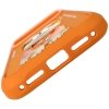 Etui Nimmy Glasses Cool Cat do iPhone 17 Pro Max pomarańczowy